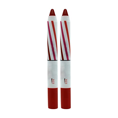 אלוורה שפתון שמשנה צבע 2 מחשב שפתון עיפרון ליפ ליינר קטיפה משי גלוס איפור לאורך זמן ליפלינר עט סקסי