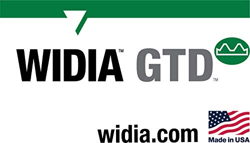 WIDIA GTD GT235008 ניצחון GT23 HP ברז, חממה חצי תחתית, חתך יד ימין, 5 חלילים, גיבוש, M10 X 1,