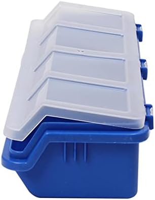 תיבת כלים לאחסון תיבת כלים תיבת אחסון תיבת אחסון תא פלסטיק עם כיסוי תיבת כלים לחומרה