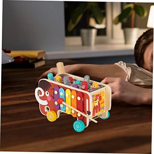 צעצוע 1 סט כלי הקשה צעצוע פעוט צעצוע ילדים צעצועים עץ צעצועי תינוק קסילופון ילדים דיג צעצוע קסילופון מעץ לילדים