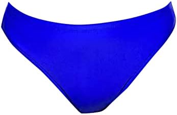 מכנסי שחייה קצרים לנשים מותניים גבוהים מהירה מהירה בתקצירי שחייה בצבע אחיד יבש