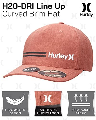 כובע הבייסבול של הארלי לגברים - H2O -DRI קו מעוקל כובע מצויד
