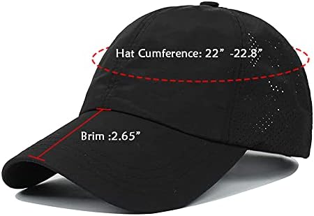 כובע בייסבול של קוקו קוקו מהיר רשת יבש כובע שמש כובע בייסבול נושם פוניקאפ לספורט רכיבה על אופניים מפעיל גולף