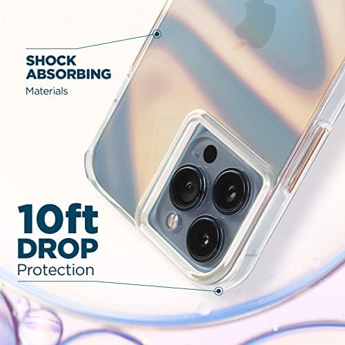 בועת סבון -סבון - מקרה לאייפון 12 Pro Max - הגנה על טיפה של 10 רגל - 6.7 אינץ ' - מערבולת ססגון
