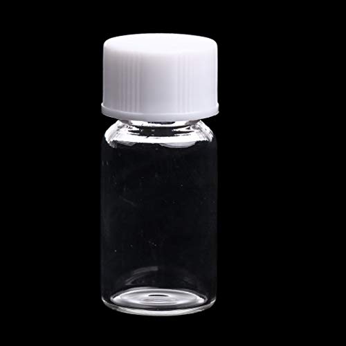 בקבוק זכוכית שמן אתרי בקבוקון דגימה צלול בקבוק בקבוק קטן 3-10 מל