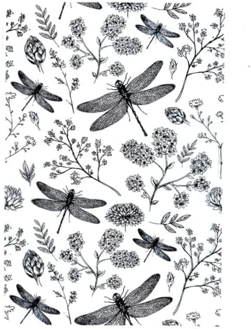 פרחי ארבויה שפירית רקע חותמות ברורות עלים פרחוניים רקע חותמות חותמות גומי סיליקון לכרטיסים ביצירת אלבום