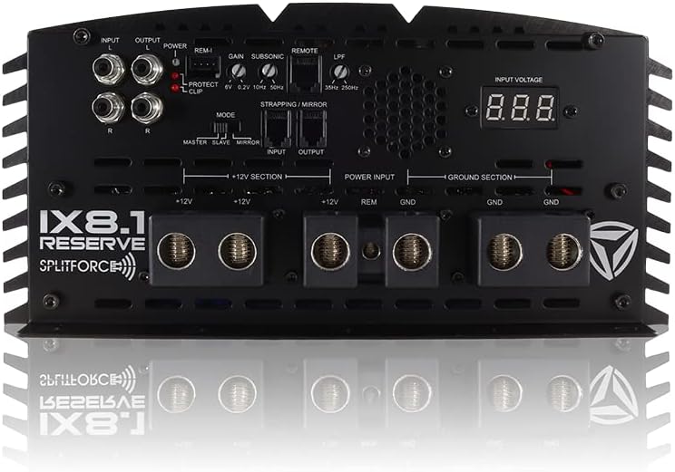 Audio Audio IX8.1 Monoblock 8000W RMS Class D מגבר