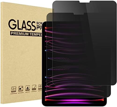 Procase iPad Pro 12.9 Case 2022 2021 2020 2018 Slim Case צרור עם 2 חבילות iPad Pro 12.9 אינץ 'מגן מסך פרטיות