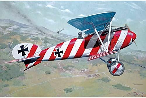 Albatros D.III לוחם גרמני מלחמת מלחמת העולם השנייה 1/32 ערכת דגם פלסטיק בקנה מידה רודן 608