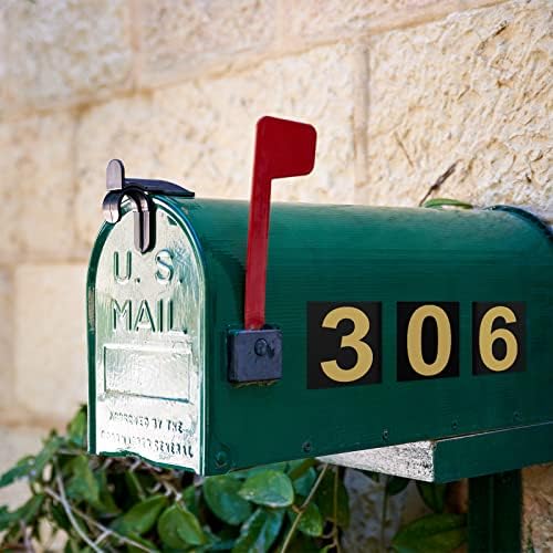 240 חתיכות 10 מספרים מספרים מדבקות מספרי תיבות דואר מספרי ויניל דבק עצמי למגורים ותיבות דואר