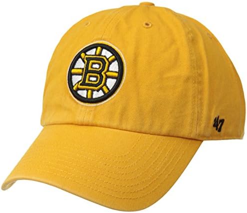 47 בוסטון ברואינס מותג לנקות כובע מתכוונן, זהב, מידה אחת