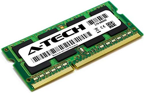 A-Tech 16GB DDR3 1600MHz SODIMM PC3-12800 2RX8 1.5V CL11 לא ECC ללא הפסקה 204 פינים SO-DIMM מחשב נייד שדרוג
