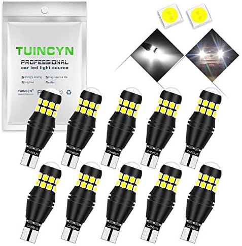 TUINCYN T15 W16W נורת LED CANBUS שגיאה בחינם 3030 20SMD LED LED גיבוי נורות 2000LM בהיר במיוחד 912 921