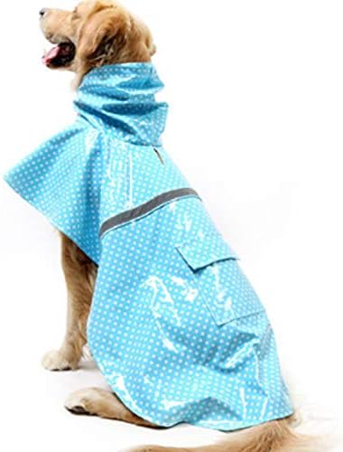 Lovepet בגדי חיות מחמד ארבע עונות מעיל גשם גולדן רטריבר האסקי לברדור גשם גדול כלב וצבע שלג עיל גשם גל גשם