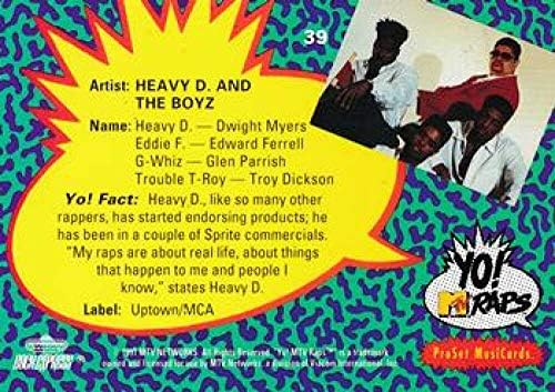1991 Pro Set Yo MTV Rap