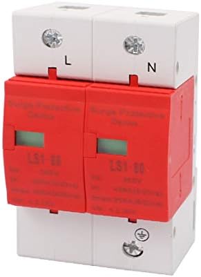 חדש LON0167 AC 385V הוצג 80KA 2 קטבים יעילות אמינה 35 ממ DIN מסילה הרכבה על מגן הגנה על תאורת תאורה