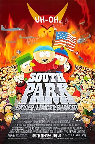 Premiumprints - South Park גדול יותר ארוך יותר ובלתי חתוך פוסטר גימור מבריק שנוצר בארהב - FIL028)