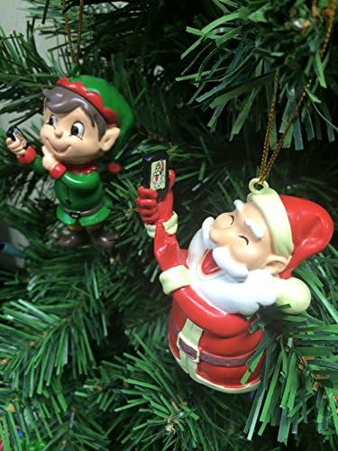 עץ עץ Selfie Santa Claus קישוט חג המולד