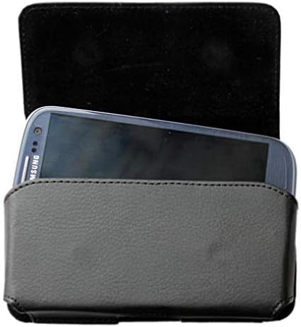 קרה קליפ קליפ עור מסתובב לולאות לולאות כיסוי כיסוי נושאים מגן תואם ל- Samsung Galaxy Express - Galaxy Express