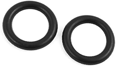 20 יח ' שחור 10.6 מ מ על 2.65 מ מ שמן עמיד איטום טבעת בצורת טבעת גומי טבעת גומי (20 פיזה כושי 10.6 מ מ על 2.65