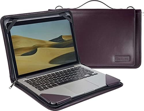 מארז מסנג'ר מחשב נייד סגול של Broonel - תואם ל- Lenovo IdeaPad C340 11.6