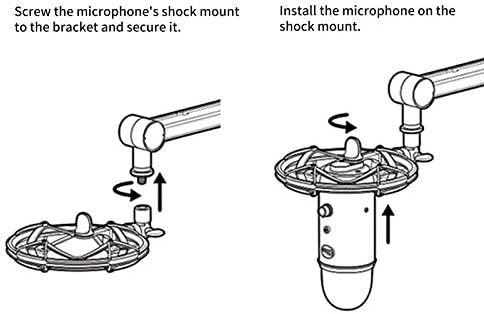 8 מיקרופון הלם הר מתכת הלם מונט סטודיו הקלטת מיקרופון מחזיק מיקרופון הר
