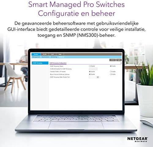 NetGear 10-Port Multi-Gigabit/10G Smart Smart Swited Pro Switch-עם 8 x POE+ @ 180W, 1 x 10 גרם SFP+, שולחן