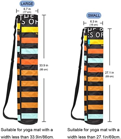 אטמוספרות של כוכבי הלכת יוגה מחצלת תיק עם רצועת כתף יוגה מחצלת תיק חדר כושר תיק חוף תיק