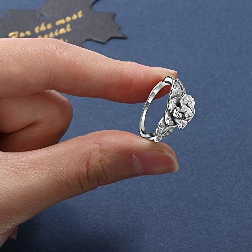 2023 אביזרים חדשים טבעת מתנה תכשיטים אאוט אירוסין נשים מציינים טבעות טבעות לב