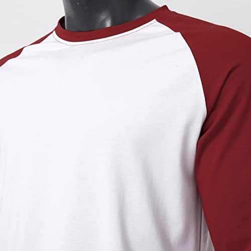 BMISEGM חולצות אימון קיץ לגברים גברים מקיץ ואישיות פנאי צבע אחיד עגול כותנה כותנה חולצות T