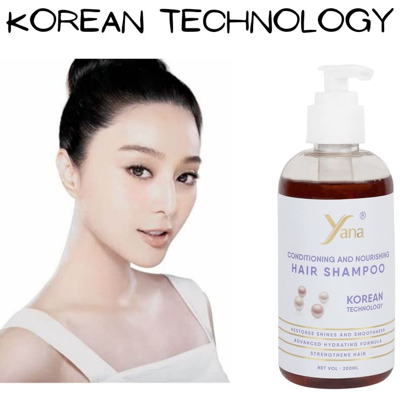 שמפו שיער של יאנה עם טכנולוגיה קוריאנית אנטי שיער שמפו סתיו לגברים