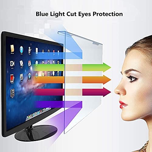 כחול אור חסימת מסך מגן - קולב סוג נגד קרינה/נגד שריטות מסך פנל סרט עבור מחשב מסך 18.5-32 אינץ,
