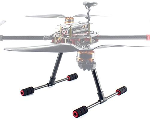 Qwinout T סוג ציוד נחיתה גבוה החלקה מהירה התקנה סיבי פחמן עבור FPV אווירי Drone Base 700mm RC Multicopter