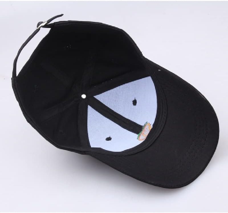 ZSEDP אבא כובע פנאי כובע פירות טריים כובע רקמה אפרסק כובע בייסבול כותנה כותנה כובעי בייסבול כותנה כותנה