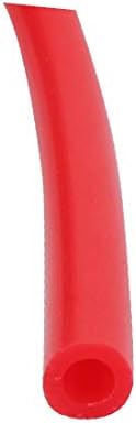 X-deree 3 ממ x 5 ממ DIA גבוה עמיד טמפ 'סיליקון צינור צינור גומי צינור גומי אדום 1 מ' אורכו (טובו בגומה לכל טובו