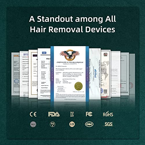 Jovs Venus hpro ipl מכשיר להסרת שיער לנשים עם 3 פילטרים מצורפים, ללא כאבים קבע בבית FDA ​​FDA מסיר שיער