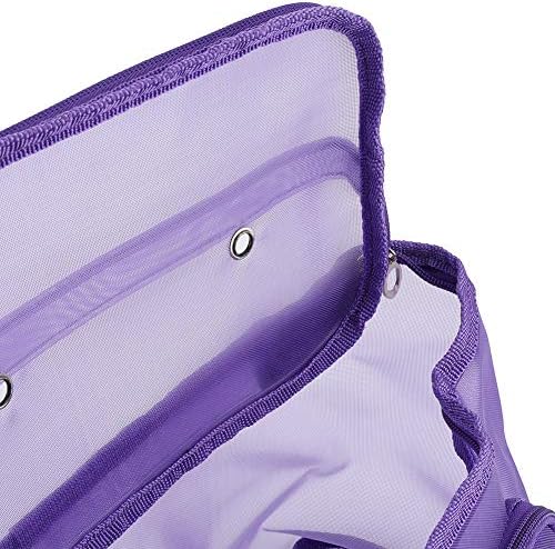 שקית סריגה FDIT אחסון חוט/טוטת ניידים סרוגה 3 שקיות אחסון כדי להגן על חוט מונע סבך
