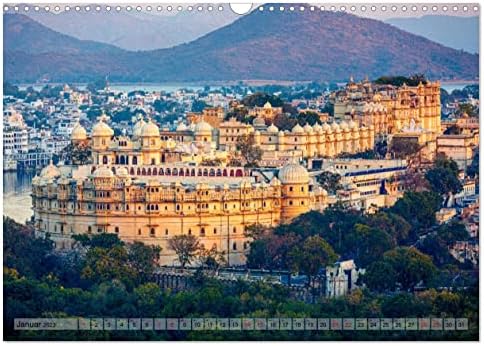 Indien Rajasthan: unterwegs im land der Könige, Calvendo 2023 לוח שנה חודשי