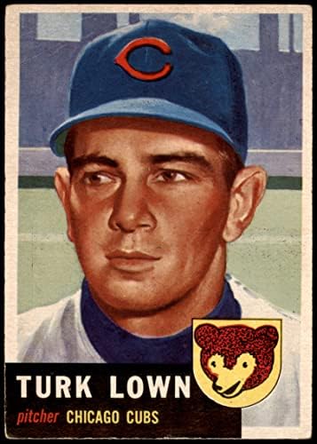 1953 Topps 130 Turk Lown Chicago Cubs VG Cubs
