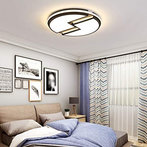 WDBBY קריאייטיב 6 סמ עגול LED תקרה אור נורדי מודרני מנורת תקרה מעץ מוצק
