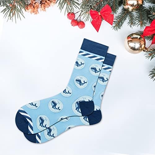 Gxlong unisex אידיאלי חג המולד גרביים רכים צוותים גברים גרביים צינורות אמצעיים גרבי דפוס חמוד