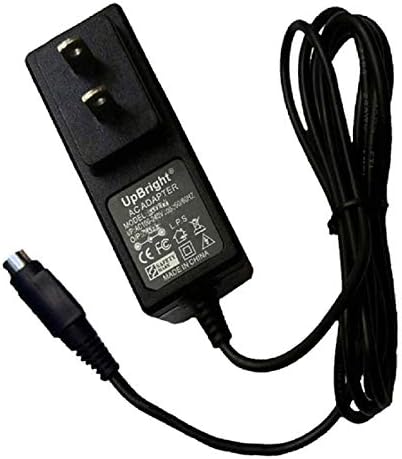 UpBright 3-Pin DIN 9V AC/DC Adapter Compatible with QSR SR Automations DSA-20D-12 1 090180