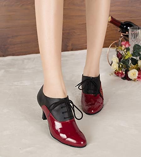נעלי ריקוד של יקסקלם עור נעלי ריקוד לנשים בנעלי סלסה לטינית נעלי מורה לטינית נעלי ריקוד מודרניות, modle ycl159