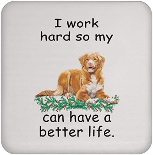 מצחיק אומר מתנות נובה סקוטיה ברווז טולינג רטריבר נחושת יכולה לחיות טוב יותר כדי שהכלב שלי יוכל לחיים חיים