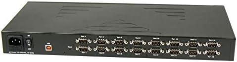 Moxa Uport 1650-16, 16-Port RS-232/422/485 USB ל- Serial Hub