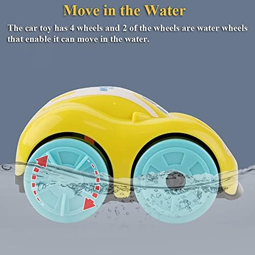 צעצוע של מכוניות אמפיביות, צעצוע של מכוניות רכב כפול מצבים כפולים צעצוע מכונית רכב אמבטיה צעצוע קרקע ומים