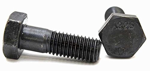 5/8 -11 x 3 1/2 - A325 ASTM BEX HEX STEEM BOLTS מבני, סוג 1, הברגה חלקית, רגילה