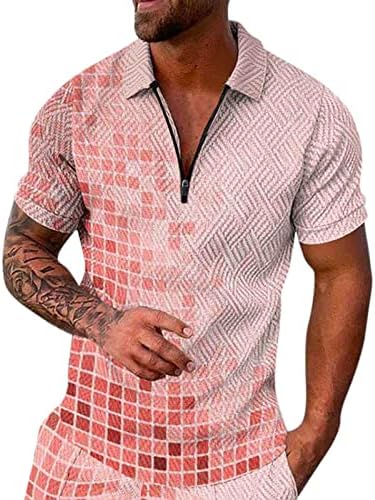 גופיות לגברים יוניסקס מקרית קיץ רשת מפואר מודפס חיקוי כותנה רופף יבש עגול צוואר חולצות גברים