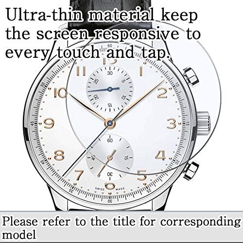 סרט מגן מסך Puccy 3 Pack, תואם ל- MIDO M026.608.11.041.00 שומר TPU לשעון חכם Smart Watch ≠ לא מגני זכוכית