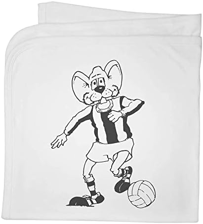 Azeeda 'עכבר כדורגל' שמיכה / צעיף כותנה